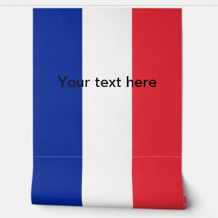 Franse vlag behang