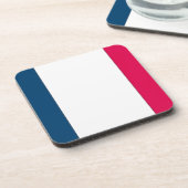 Franse vlag bier onderzetter (Linkerzijde)