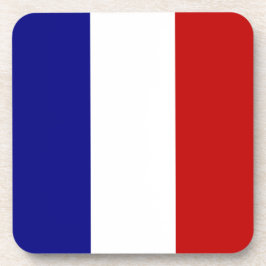 Franse vlag bier onderzetter