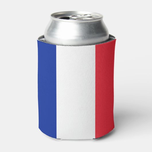 Franse vlag blikjeskoeler (Blikje Voorkant)