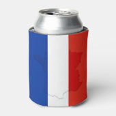 Franse vlag blikjeskoeler (Blikje Voorkant)