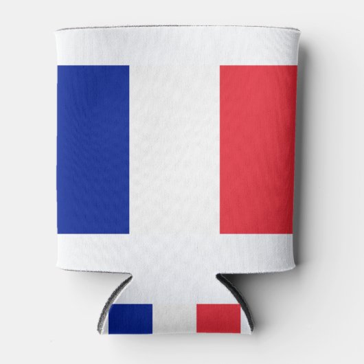 Franse vlag blikjeskoeler (Voorkant)