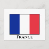 Franse vlag briefkaart (Voorkant)