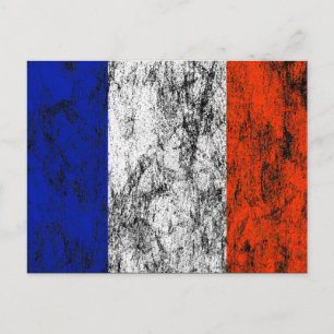franse vlag briefkaart
