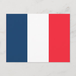 Franse vlag briefkaart