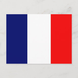 Franse vlag briefkaart