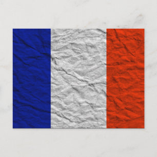 franse vlag briefkaart