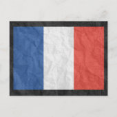 Franse vlag briefkaart (Voorkant)