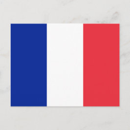 Franse vlag briefkaart