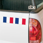 Franse vlag bumpersticker (Op Truck)