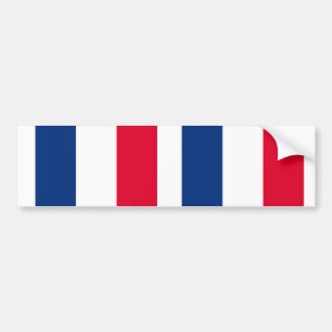 Franse vlag bumpersticker