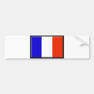 Franse vlag bumpersticker