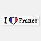 Franse vlag bumpersticker (Voorkant)