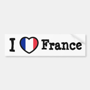 Franse vlag bumpersticker