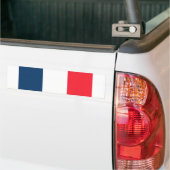 Franse vlag bumpersticker (Op Truck)
