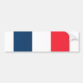 Franse vlag bumpersticker (Voorkant)