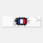 Franse vlag bumpersticker (Voorkant)