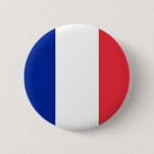 Franse vlag Button (Voorkant)