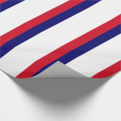 Franse vlag cadeaupapier (Hoek)