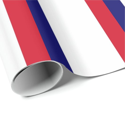 Franse vlag cadeaupapier (Rol Hoek)