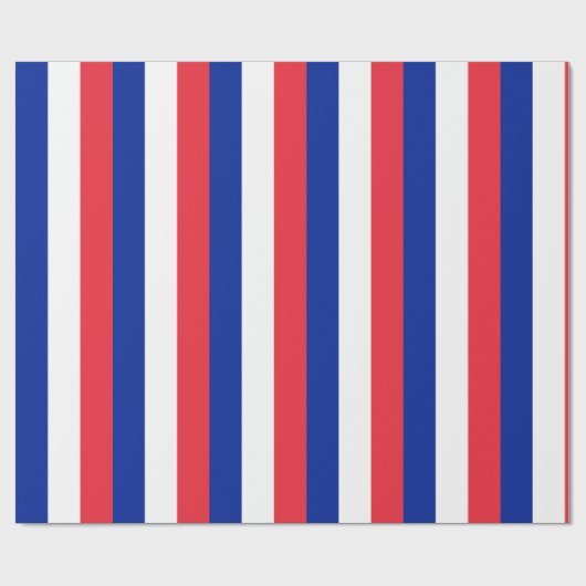 Franse vlag cadeaupapier (Vlak)