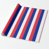 Franse vlag cadeaupapier (Uitgerold)