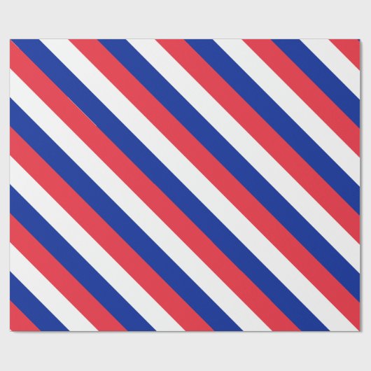 Franse vlag cadeaupapier (Vlak)