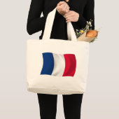 Franse vlag Canvas tas (Voorkant (product))