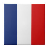 Franse vlag Ceramic Tile Tegeltje (Voorkant)