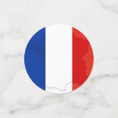 Franse vlag confetti (Kleine voorkant)