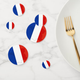 Franse vlag confetti