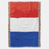 Franse vlag deken (Voorkant Verticaal)
