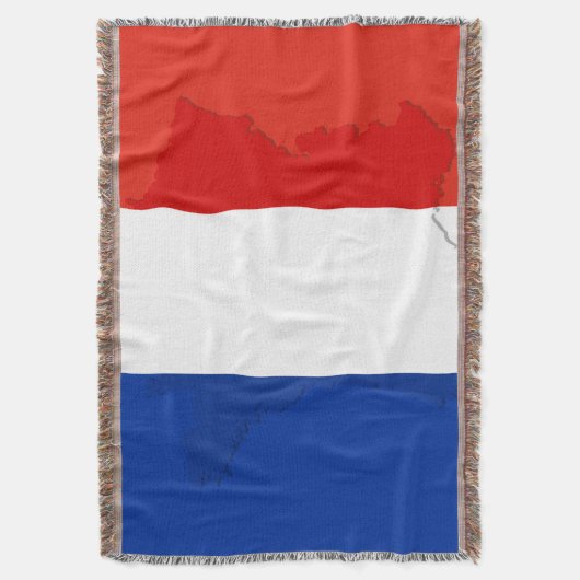 Franse vlag deken (Voorkant Verticaal)