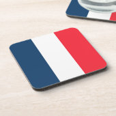 Franse vlag drankjes onderzetter (Linkerzijde)