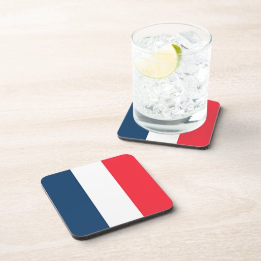 Franse vlag drankjes onderzetter (Rechterzijde)