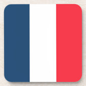 Franse vlag drankjes onderzetter (Voorkant)