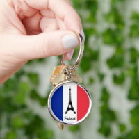Franse vlag & Eiffel Tower - Frankrijk/sportfans