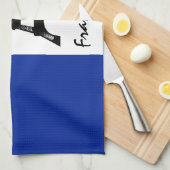 Franse vlag & Eiffel Tower - Frankrijk/sportfans Theedoek (Quarter Fold)