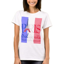 Franse vlag Eiffel Tower Solidarité Liberté