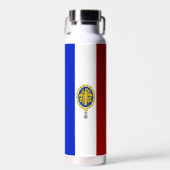 Franse vlag-Embleem Waterfles (Voorkant)