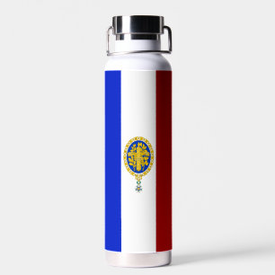 Franse vlag-Embleem Waterfles