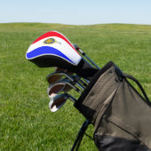 Franse vlag — Emblem Golfheadcover (Insitu)