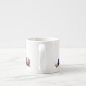 Franse vlag espresso kop (Achterkant)