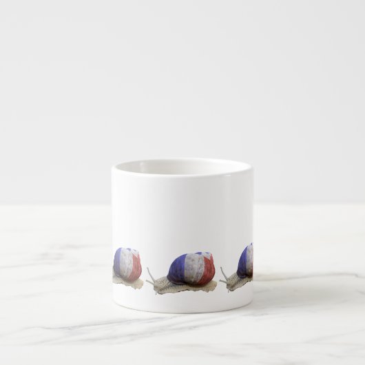 Franse vlag espresso kop (Voorkant)