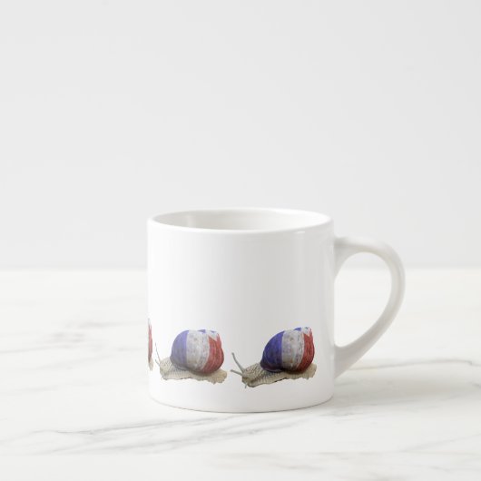 Franse vlag espresso kop (Rechts)