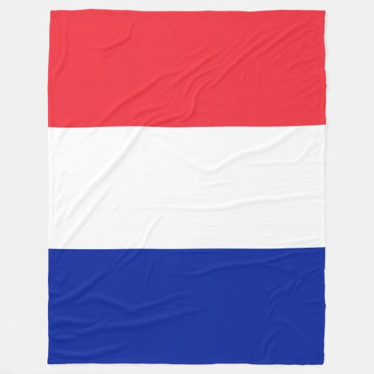 Franse vlag fleece deken (Voorkant)