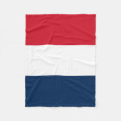 Franse Vlag Fleece Deken (Voorkant)