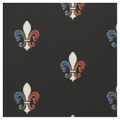 Franse vlag Fleur de Lis Stof (Close Up)