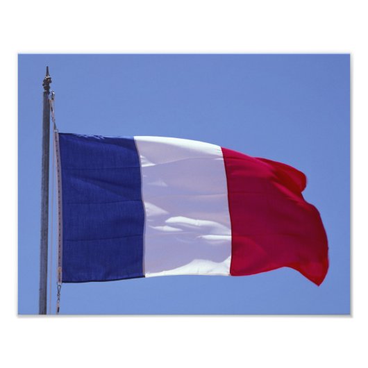 Franse vlag foto afdruk (Voorkant)