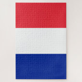 Franse Vlag (Frankrijk) Legpuzzel (Verticaal)